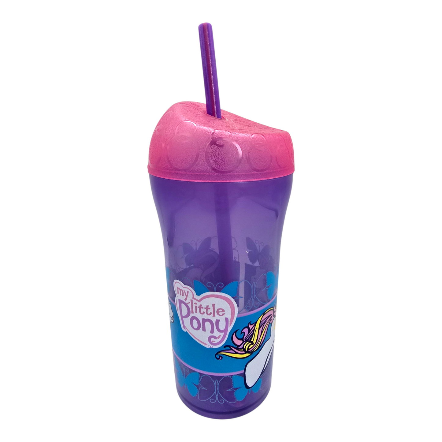 Vaso pequeño My little Pony vintage Plástico