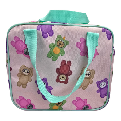 Lonchera bolsa aislada térmica Ositos Monstruo 23cm x 21cm x 12cm aprox
