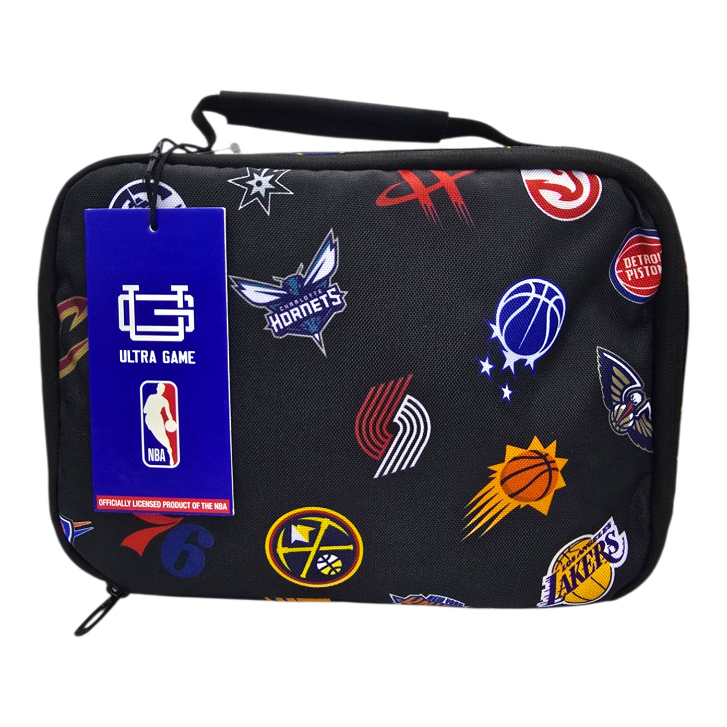 Lonchera bolsa aislada térmica original NBA 26cm x 20cm x 7cm aprox