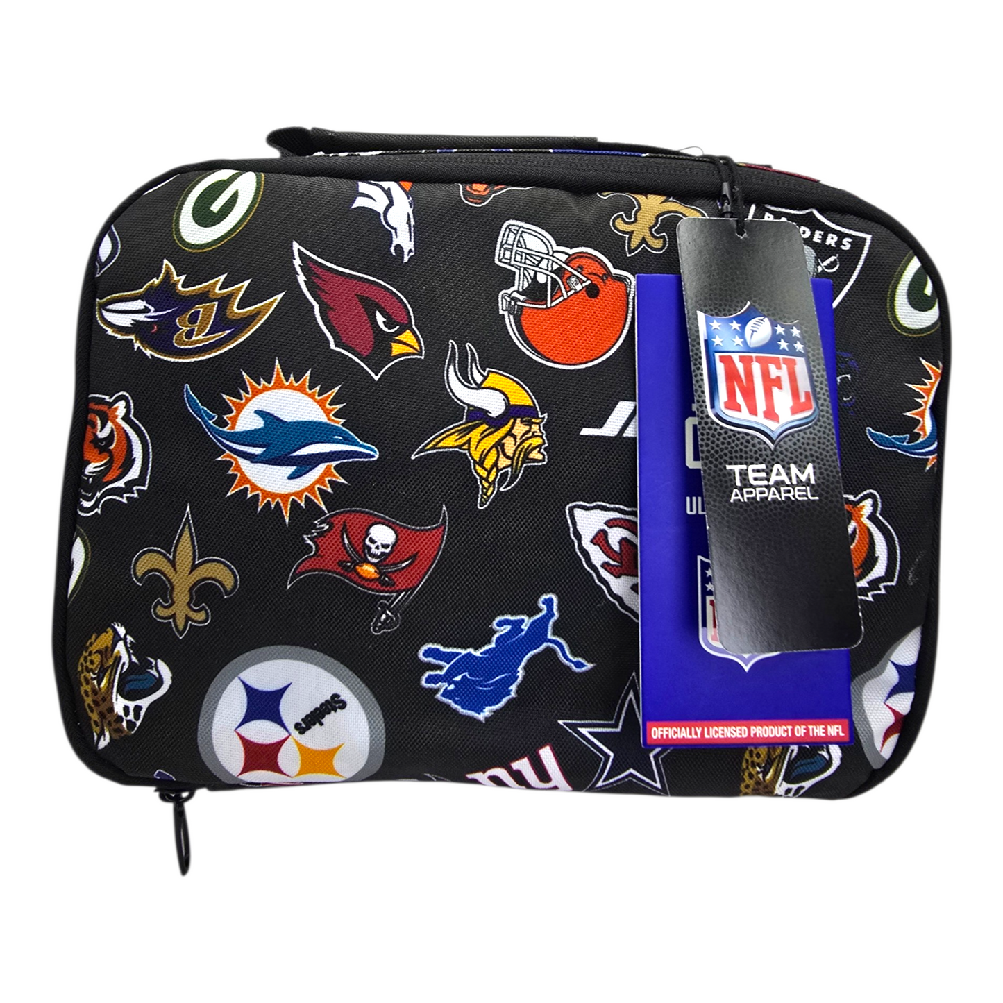 Lonchera bolsa aislada térmica original NFL 26cm x 20cm x 7cm aprox