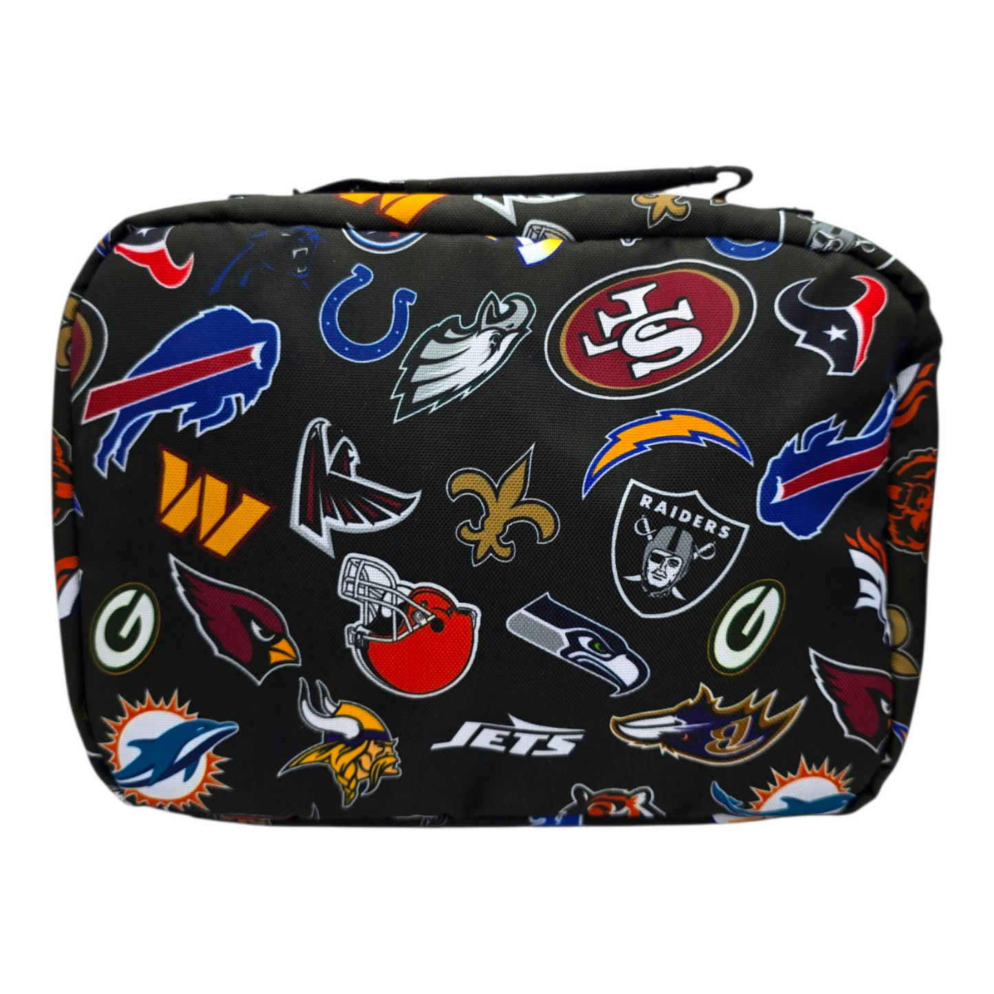 Lonchera bolsa aislada térmica original NFL 26cm x 20cm x 7cm aprox