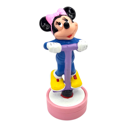 Sello vintage autoentintable Disney Minnie Mouse marca Applause años 90's "Corazón" (requieren hidratación de tinta)