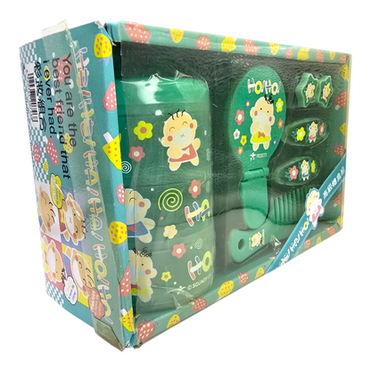 Set de accesorios para peinar vintage Japonés Soundy 1981 Verde