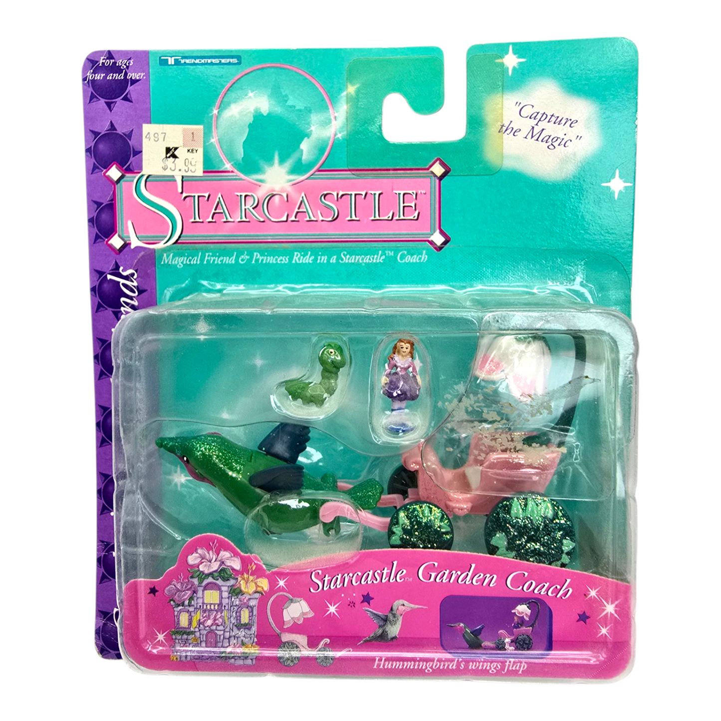 Star Castle Trendmasters coach and magical friends Garden Coach vintage año 1996