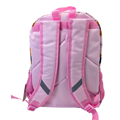 Mochila de ositos rosa 42x29cm aprox