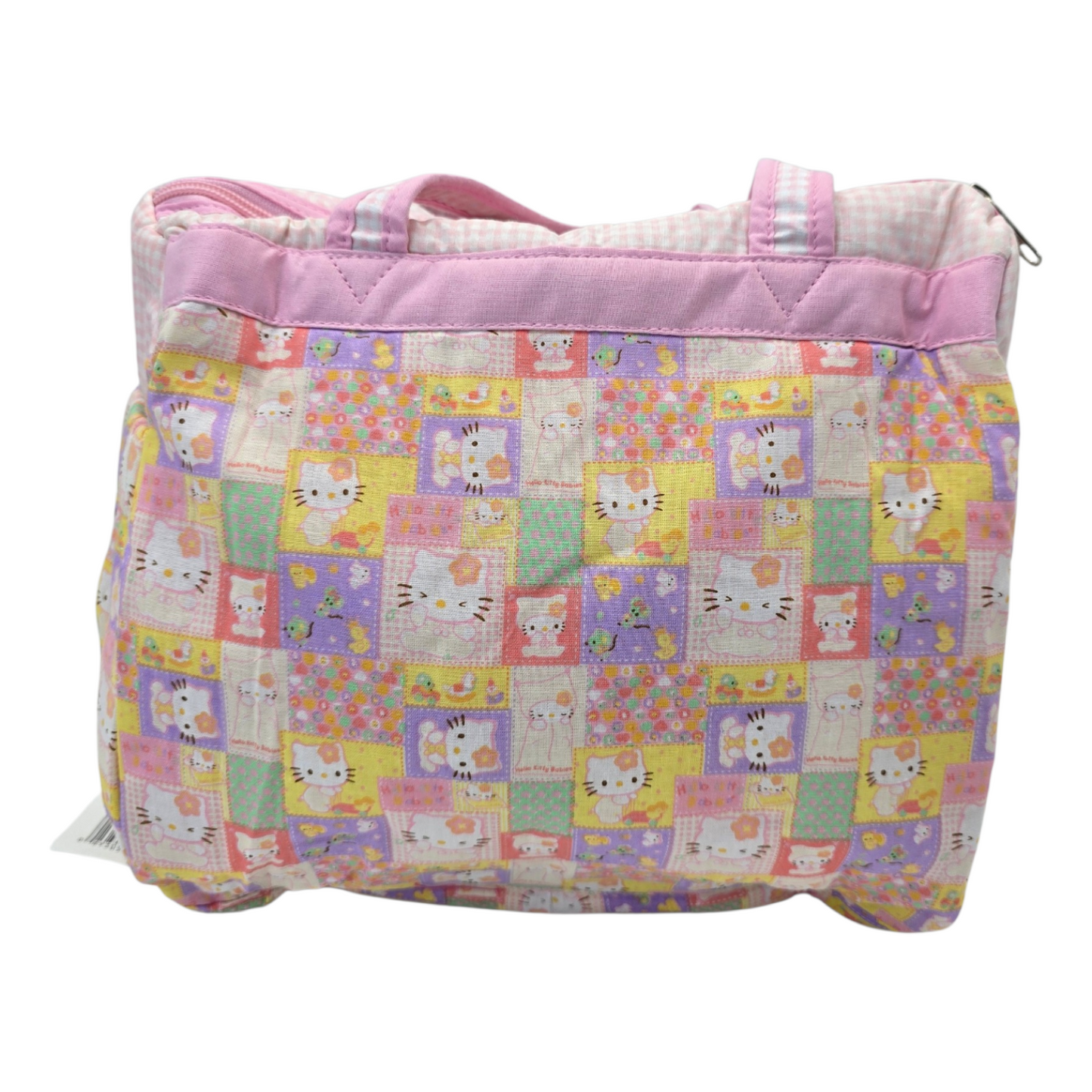 Bolsa pañalera vintage Hello Kitty babies Sanrio original con aislante año 2004 con tapete cambiador 34x28cm aprox