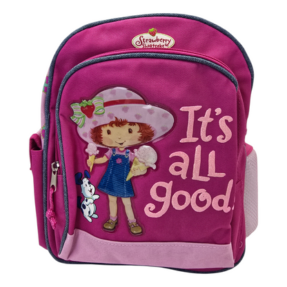 Míni mochila Rosita Fresita vintage con termo año 2004 30x24cm aprox