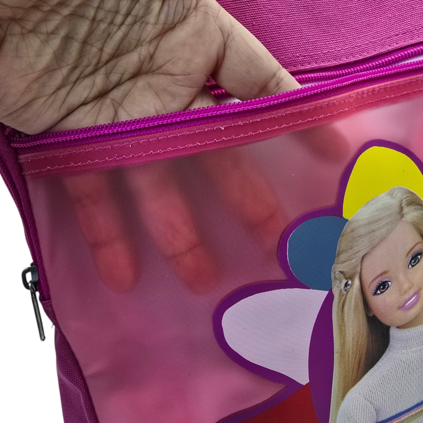 Mochila cuadrada de Barbie original vintage año 2000 Pyramid 41x32cm aprox