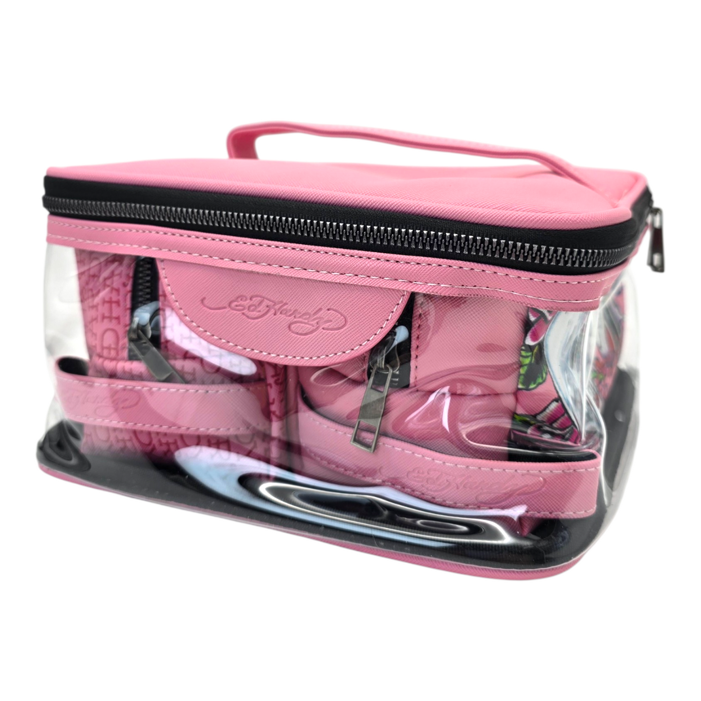 Estuche cosmetiquera Ed Hardy 3 pza