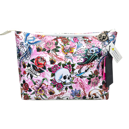 Pouch cosmetiquera Ed Hardy bolsa 32x21cm aprox