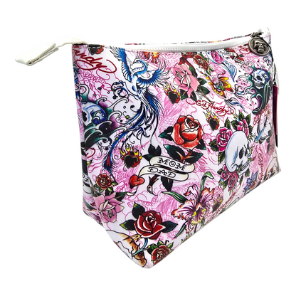 Pouch cosmetiquera Ed Hardy bolsa 32x21cm aprox