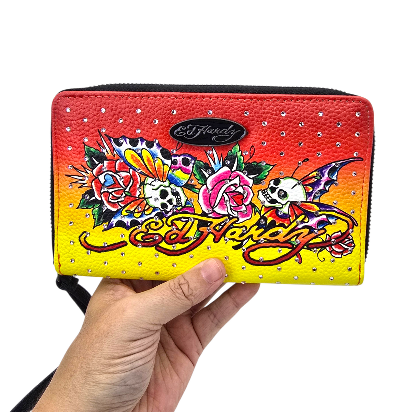 Cartera monedero doble Ed Hardy