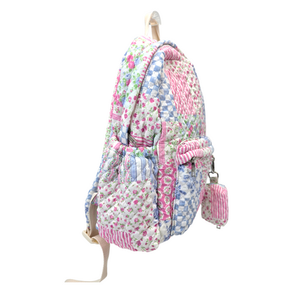 Mochila mediana Steve Madden girl patchwork de tela