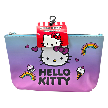 Estuche cosmetiquera bolsa Hello Kitty ombre 29x20cm aprox