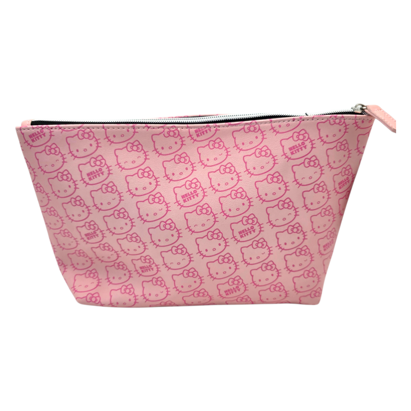 Estuche cosmetiquera bolsa Hello Kitty rosa 29x20cm aprox