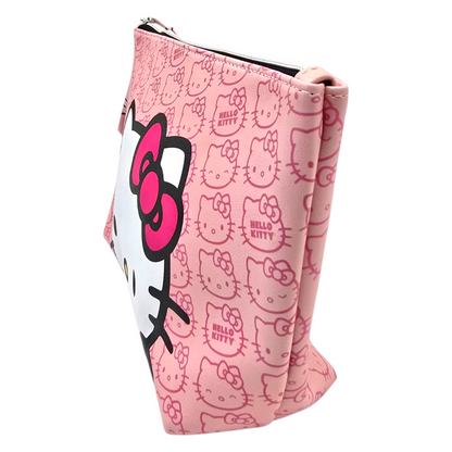 Estuche cosmetiquera bolsa Hello Kitty rosa 29x20cm aprox