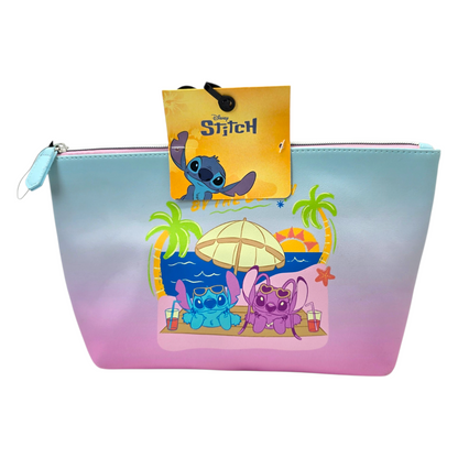 Estuche cosmetiquera bolsa Stitch ombre 29x20cm aprox