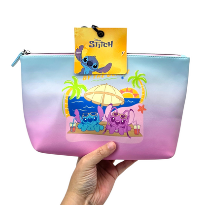 Estuche cosmetiquera bolsa Stitch ombre 29x20cm aprox