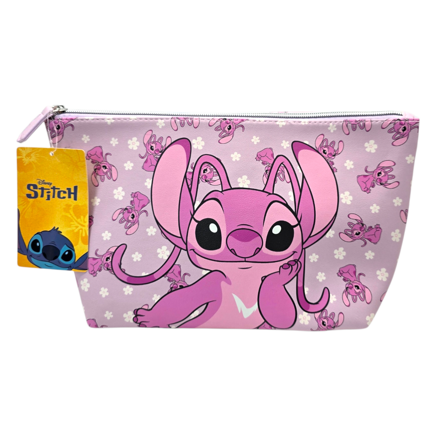 Estuche cosmetiquera bolsa Ángel Stitch 29x20cm aprox