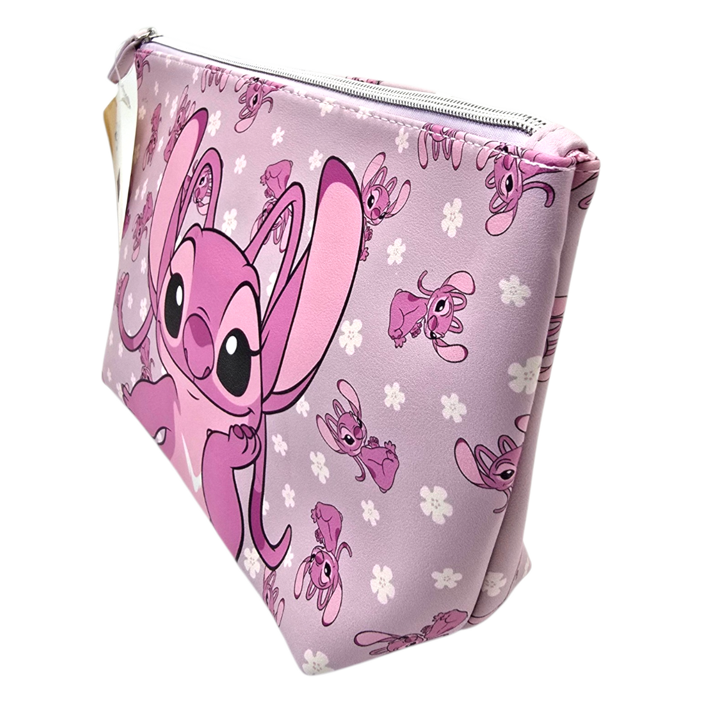 Estuche cosmetiquera bolsa Ángel Stitch 29x20cm aprox