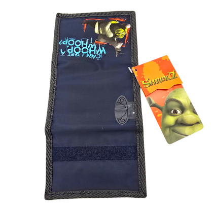 Cartera monedero vintage Shrek trifilold azul marino