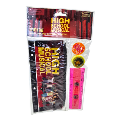 Set papelería study kit High School Musical