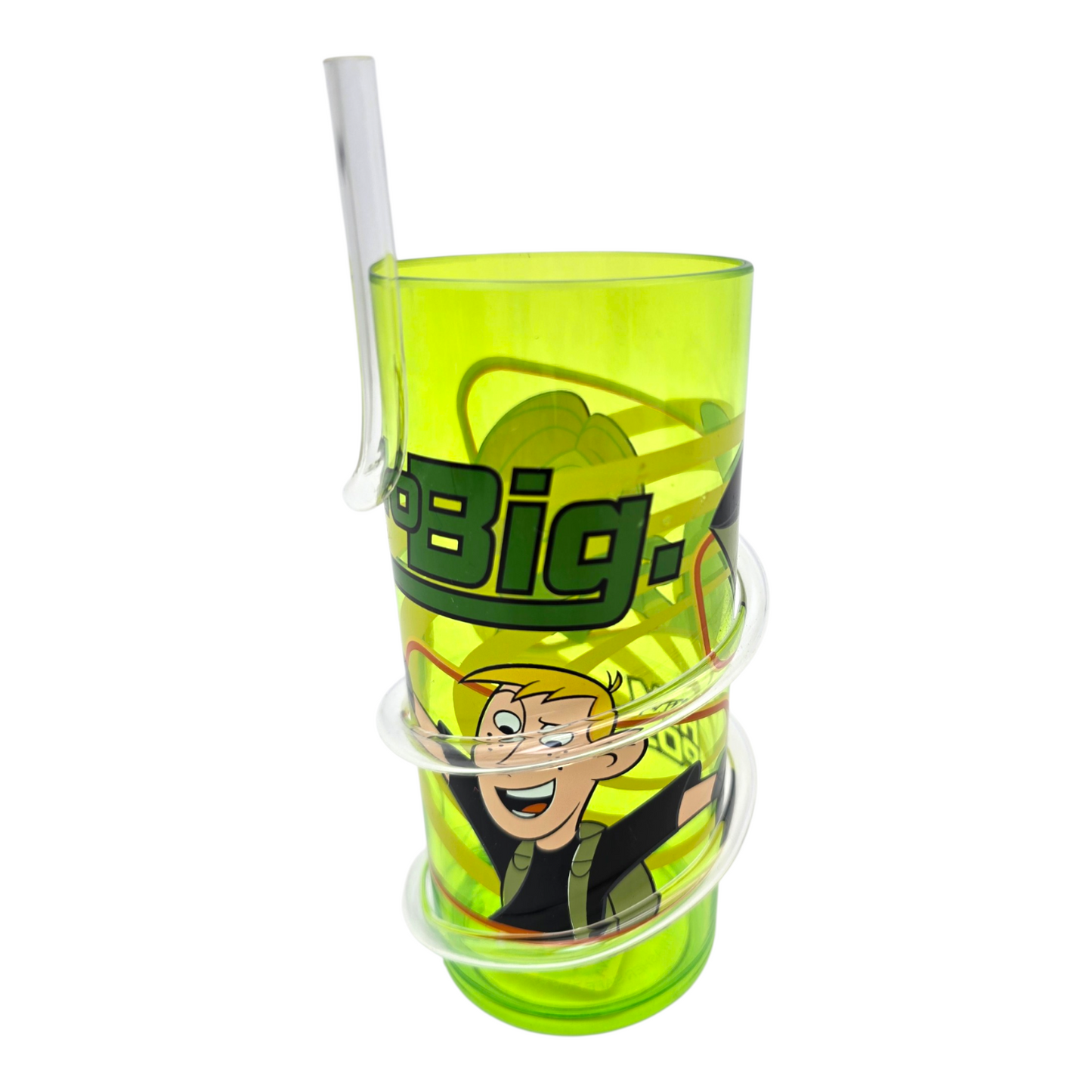 Vaso acrílico con popote Kim Possible