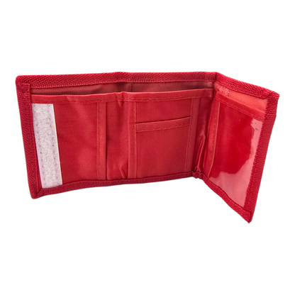 Cowco vintage cartera monedero rojo