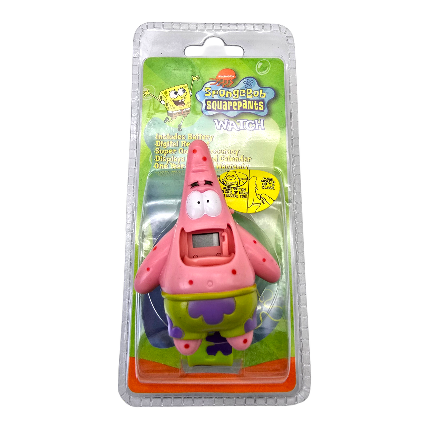 Reloj digital vintage Bob Esponja Patricio