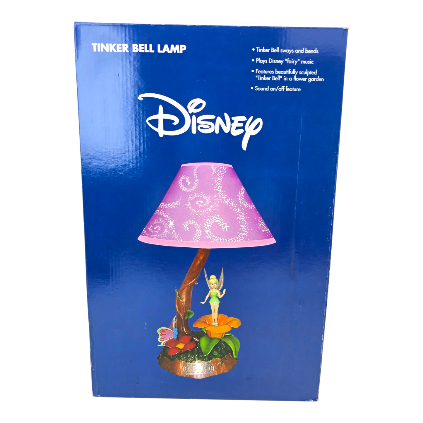 Lámpara vintage Tinker Bell Campanita año 2004 animada Disney