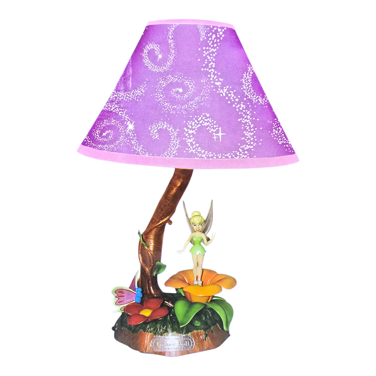 Lámpara vintage Tinker Bell Campanita año 2004 animada Disney