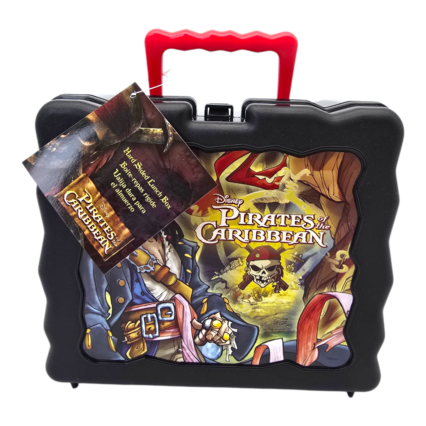 Lonchera plástico Piratas del Caribe vintage Zak!