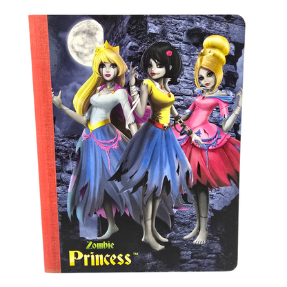 Cuaderno cosido Unce upon a time Zombie Princess 50 hojas vintage (3)