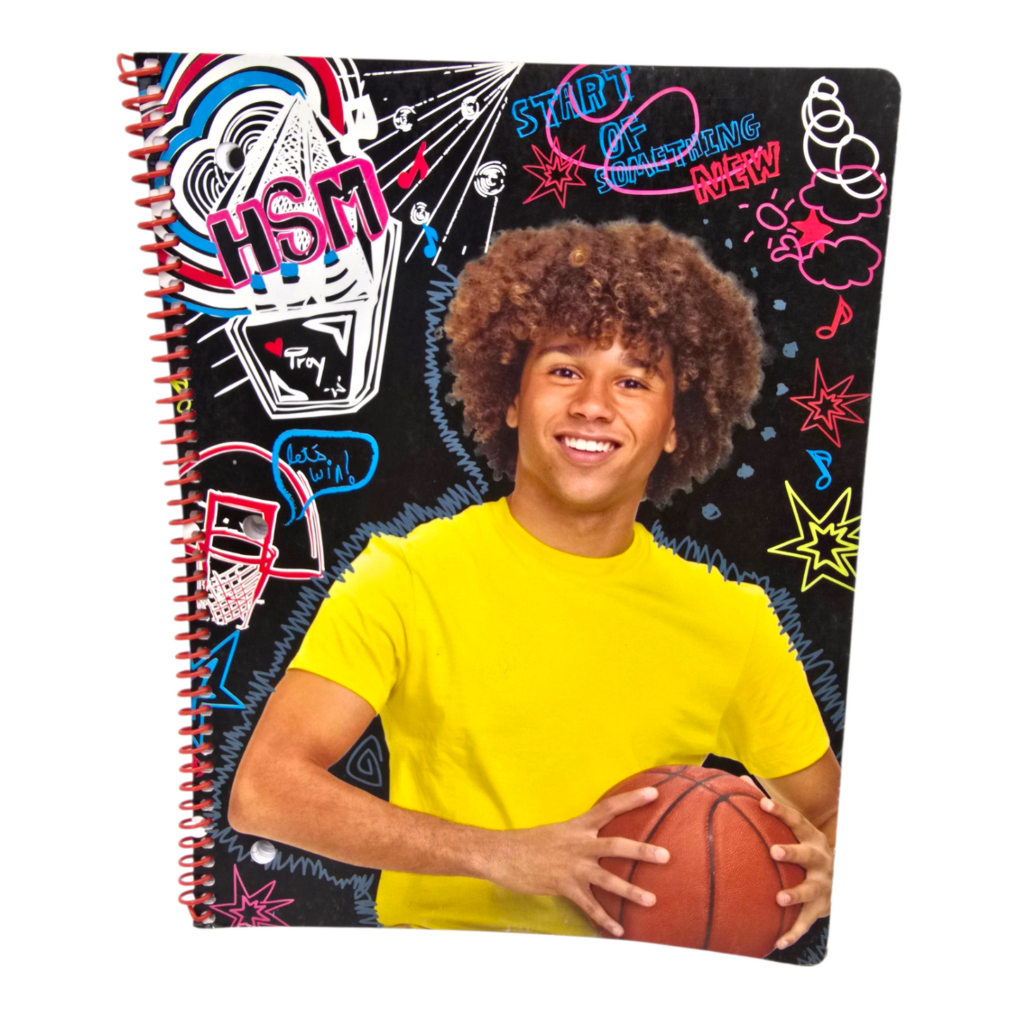 High school musical Vintage años 2000s cuaderno Profesional rayas 60 hojas