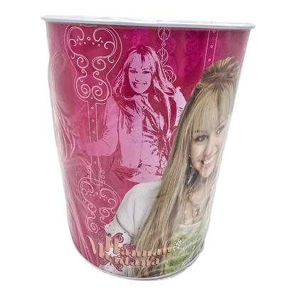 Bote de aluminio Hannah Montana Vintage diámetro 20 cms, altura 24 cms