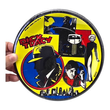Dick Tracy vintage Set Para Fiesta 8 pax (ultra raro, altamente Coleccionable)