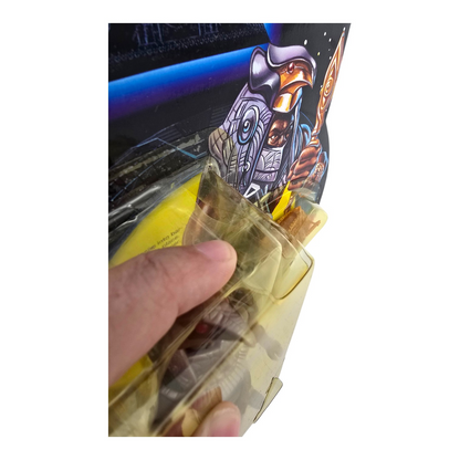 Stargate vintage Horus Hasbro empaque acetato roto