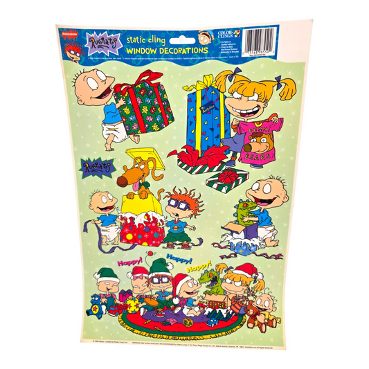 Stickers para ventana Rugrats vintage (Verde)