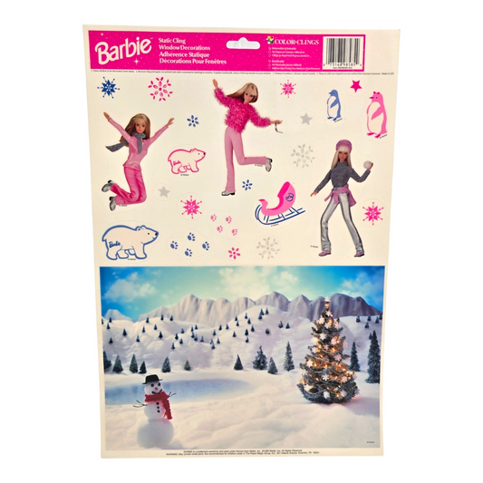 Stickers para ventana Barbie año 1999 vintage
