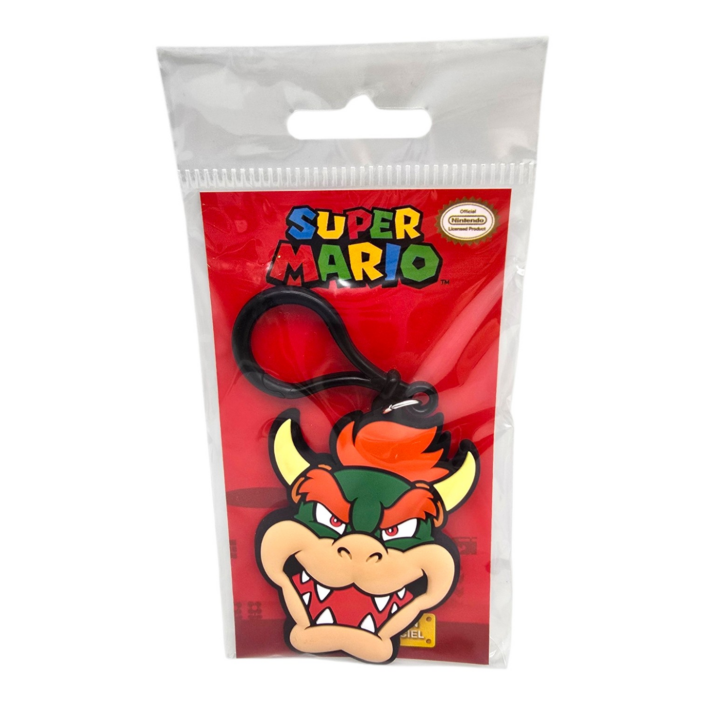 Llavero hule Mario Bros Bowser