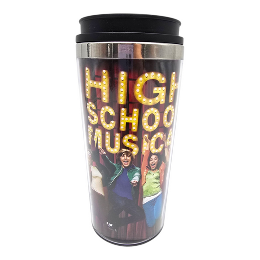 High school musical Vintage años 2000s vaso thermos plástico con Acrílico