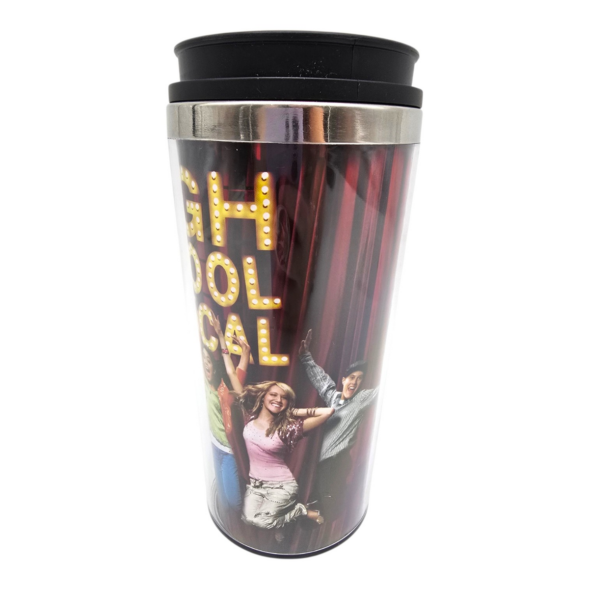 High school musical Vintage años 2000s vaso thermos plástico con Acrílico