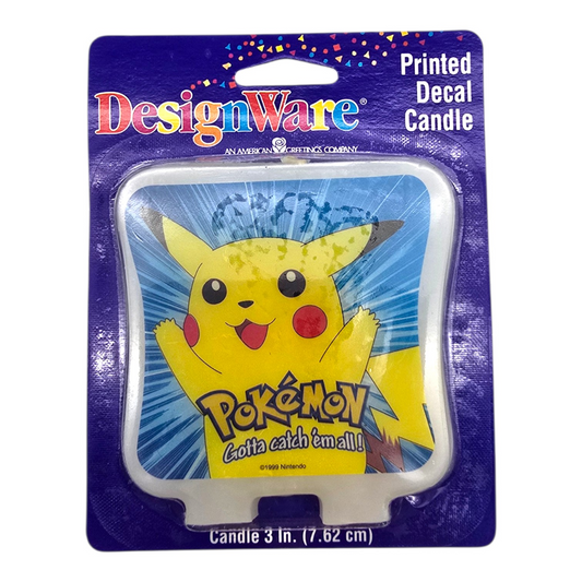 Pokemon Vela para pastel vintage american greetings 7.6cm