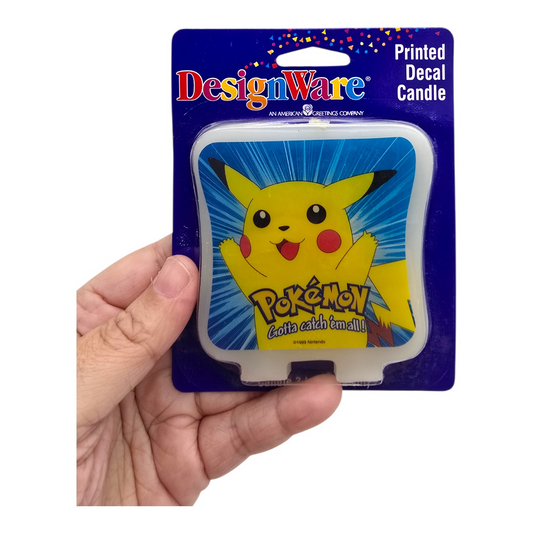 Pokemon Vela para pastel vintage american greetings 7.6cm