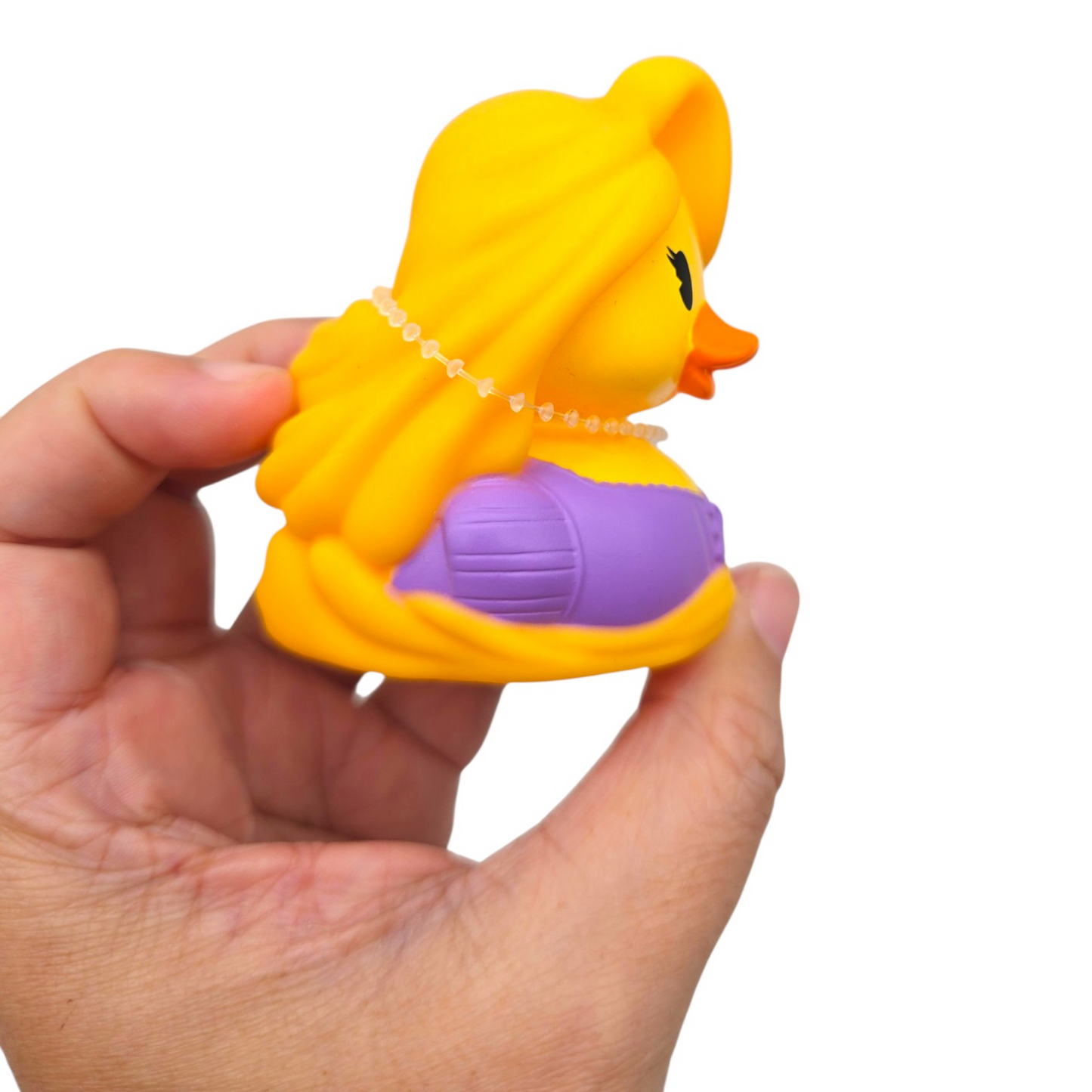 Mini Patos de hule Disney Duckz Rapunzel