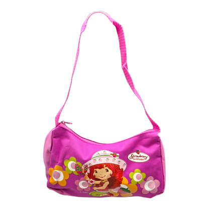 Bolsa pequeña vintage Rosita Fresita 19x10cm aprox rosa American greetings 2008