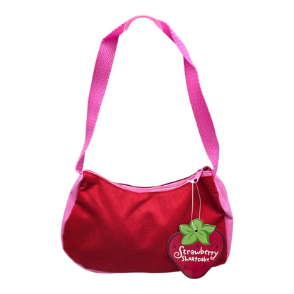 Bolsa pequeña vintage Rosita Fresita 19x10cm aprox roja american greetings 2008