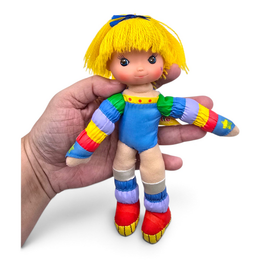 🌈✨Pre-loved Rainbow Brite HALLMARK MINI Rainbow Brite Posable 19 cms aprox (segunda mano) #16