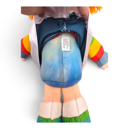 🌈✨Pre-loved Rainbow Brite años 80s 45 cms (segunda mano) Vestido recreado réplica manchita En cachete y marca plumón  #24