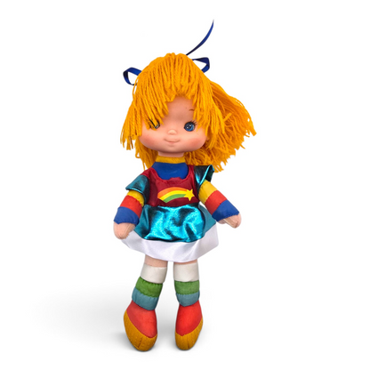 🌈✨Pre-loved Rainbow Brite años 80s 25 cms (segunda mano) Vestido recreado réplica 28